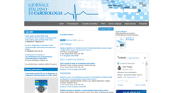 Desktop Screenshot of giornaledicardiologia.it